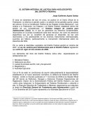 EL SISTEMA INTEGRAL DE JUSTICIA PARA ADOLESCENTES