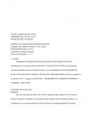 Formalizacion de la investigacion preparatoria