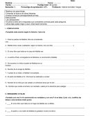 CONTROL DE LECTURA “MATILDA” s/r