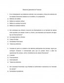 Reactivos generales de Finanzas