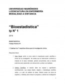 Bioestadistica 1 maimonides