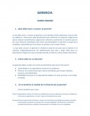 GERENCIA - ACTIVIDAD