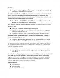 CUESTIONARIO MATEMATICAS FINANCIERAS. Página 1