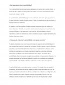 ¿Qué importancia tiene la probabilidad?