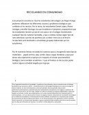 Reciclando en comunidad