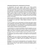 Antecedentes Historicos de la Administración del Personal