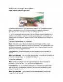 Mercado agroecólogico.