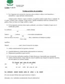 CURSO: 3º año ES Trabajo práctico de gramática