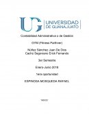 Contabilidad Administrativa o de Gestión GYM (Fitness Parthner)