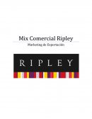 Mix Comercial Ripley Marketing de Exportación