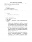 Trabajo humano y derecho laboral”