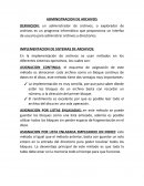 IMPLEMENTACION DE SISTEMAS DE ARCHIVOS: