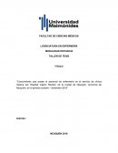 Conocimiento que posee el personal de enfermería en el servicio de clínica médica del Hospital Castro Rendon