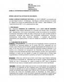 SUMILLA: INTERPONGO DEMANDA DE ALIMENTOS