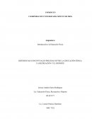 DIFERENCIAS CONCEPTUALES PRECISAS ENTRE LA EDUCACIÓN FÍSICA, LA RECREACIÓN Y EL DEPORTE