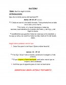 Bautizo según la biblia