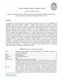 Análisis estadístico según el método científico