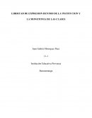 LIBERTAD DE EXPRESION DENTRO DE LA INSTITUCION Y LA MONOTONIA DE LAS CLASES