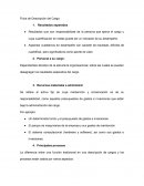 FICHA DESCRIPCION DE CARGO