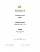 Actividad aprendizaje autónomo. Desarrollar habilidades investigativas mediante videoclases de otras universidades del mundo