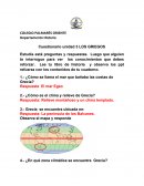 Cuestionario unidad 3 LOS GRIEGOS