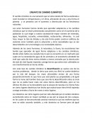 ENSAYO DE CAMBIO CLIMÁTICO