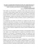 Ensayo Criminologico del caso manchester