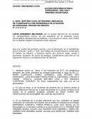 JUICIO: ORDINARIO CIVIL ACCION REIVINDICATORIA