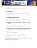 Actividad de aprendizaje #2 (la entrevista). Caso de mora