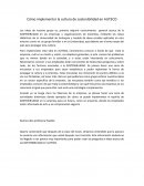 Cómo implementar la cultura de sostenibilidad en AUTECO