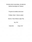 Proyecto de análisis estructural