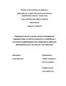 PROPUESTA DE UN PLAN DE ACCION, POR MEDIO DE CAMARAS PARA LA ARTICULACION DE LA COMUNIDAD Y LOS ENTES GUBERNAMENTALES