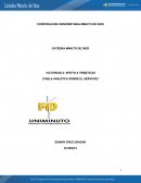 Actividad 2: Apoyo a temáticas (tabla analítica sobre el servicio)