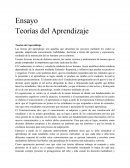 Ensayo Teorías y Estilos de Aprendizaje