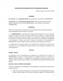 Contrato De Arrendamiento Por Temporada Vacacional