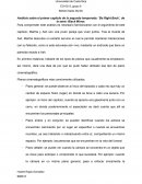 Reporte sobre pelicula favorita, apreciación de cine