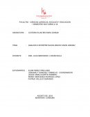 ANALISIS E INTERPRETACION MISION VISION UNISINU