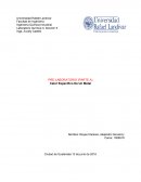 PRE-LABORATORIO (PARTE A) Calor Especifico De Un Metal