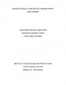 REDES SOCIALES Y MEDIOS DE COMUNICACIÓN