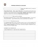 PERSONAJE HISTORIA DE LA SALVACION