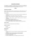 OBLIGACIÓN DE INFORMAR