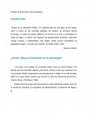 Evolucion de la psicologia - Ensayo