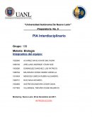 PIA Interdisciplinario. Biologia