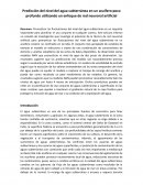 PREDICCION DEL NIVEL DE AGUA SUBTERRANEA