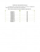 EJERCICIOS INDICADORES EN SALUD