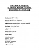 El Imperio Asirio Babilónico (mediados del II milenio)