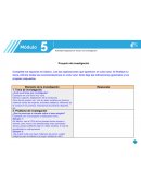 Actividad integradora 5. Reconocer investigaciones