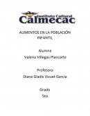 Alimentos en la población infantil