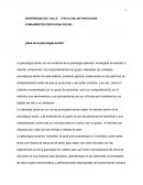 FUNDAMENTOS PSICOLOGIA SOCIAL.