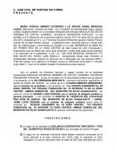 Demanda garantia prendaria